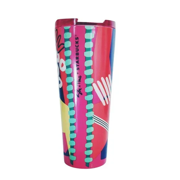Starbucks Shae Anthony 2024 Rainbow Beautiful Stainless Steel 16oz Tumbler - Picture 3 of 7